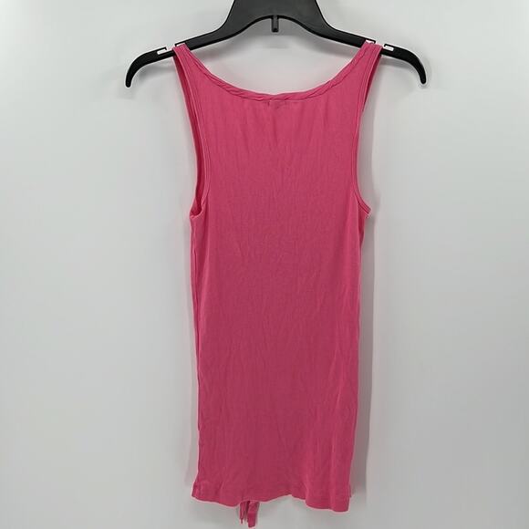 J. Crew Basic Ribbed Tank Top - Pink - Medium - Picture 5 of 5